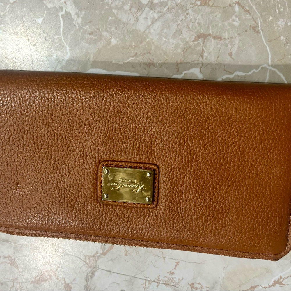 Kenneth Cole Brown Leather Wallet